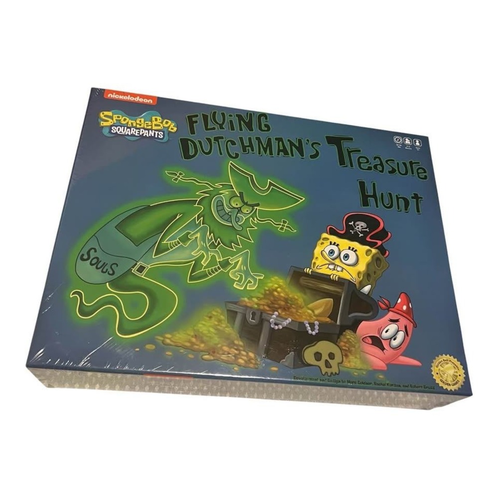 SpongeBob SquarePants Flying Dutchman's Treasure Hunt Game Nickelodeon SEALED